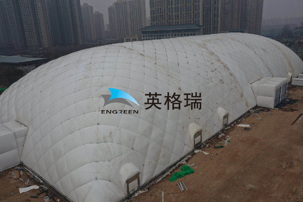 給工地“戴口罩”？基坑氣膜來守護